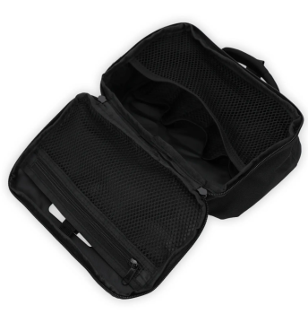 Preview: Borussia Dortmund - Kulturbeutel schwarz mit Logo